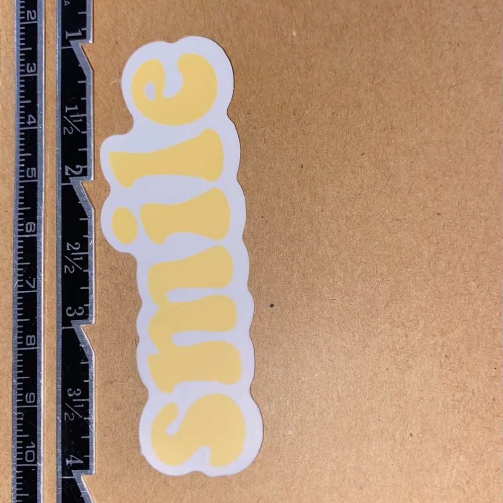 🌈20/$12🌈 Smile Sticker - Picture 2 of 3